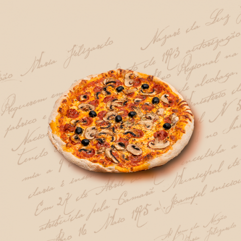 Pizza de Chouriço