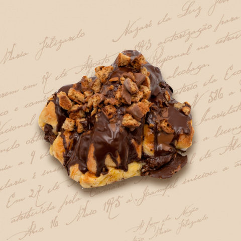 Croissant de Chocolate Crocante